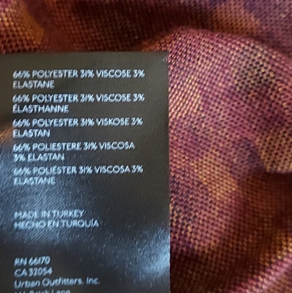 🆕 Free People Honey Plaid High Rise Heavy Fabric Skirt. NWT - Picture 9 of 9